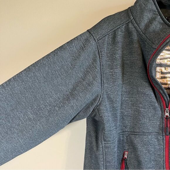 ✨ Colosseum Gray Iowa State Full Zip Jacket Small - Picture 4 of 11
